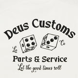 Camiseta DEUS EX MACHINA Knucklebones Muscle Dirty White