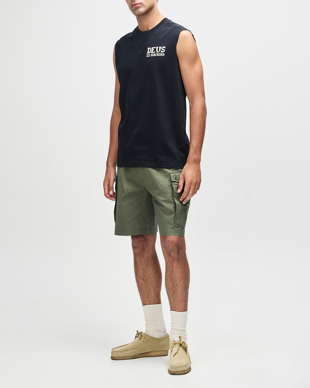 Camiseta DEUS EX MACHINA Chinook Muscle Black