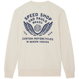 Sudadera DEUS EX MACHINA Munificence Dirty White