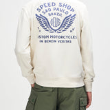 Sudadera DEUS EX MACHINA Munificence Dirty White