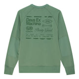 Sudadera DEUS EX MACHINA Plenty Good Loden Frost Green