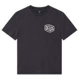 Camiseta DEUS EX MACHINA Shield Garment Dyed Black