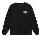Camiseta DEUS EX MACHINA Roar Damaged Dyed Black