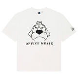 Camiseta DEUS EX MACHINA Office Musique Vintage White
