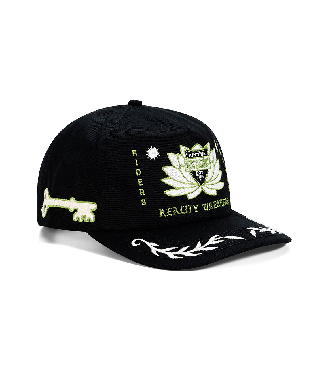 Gorra DEUS EX MACHINA Sacred Crest Black - vista oficial 1