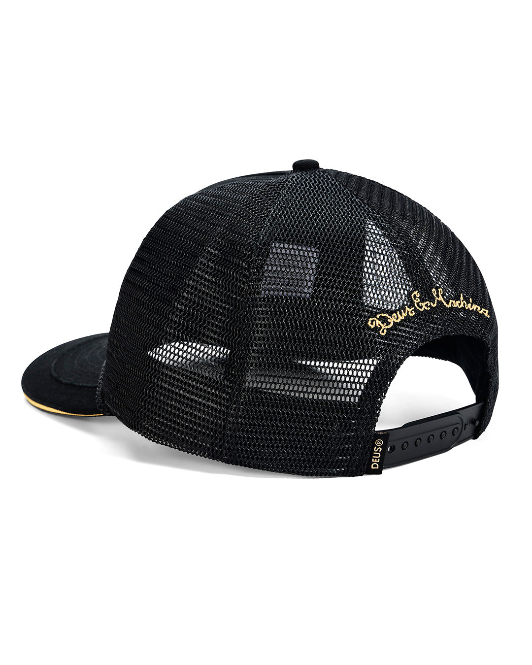 Gorra DEUS EX MACHINA Trife Life Trucker Black - vista oficial 2