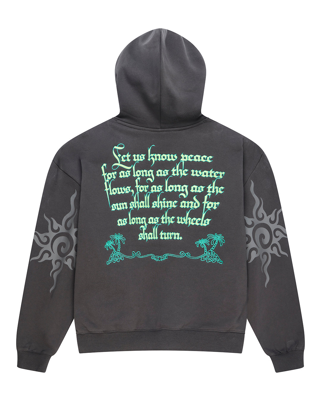 Sudadera DEUS EX MACHINA Invocation Anthracite Grey foto oficial 4