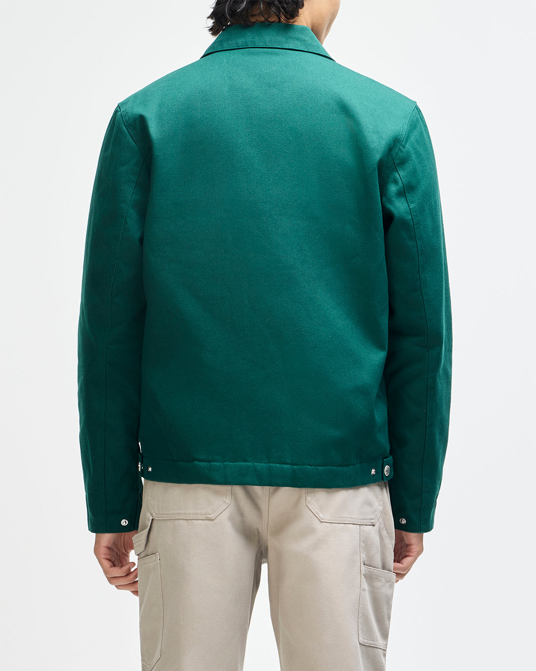 Chaqueta DEUS EX MACHINA Earls Work Racing Green foto oficial 2