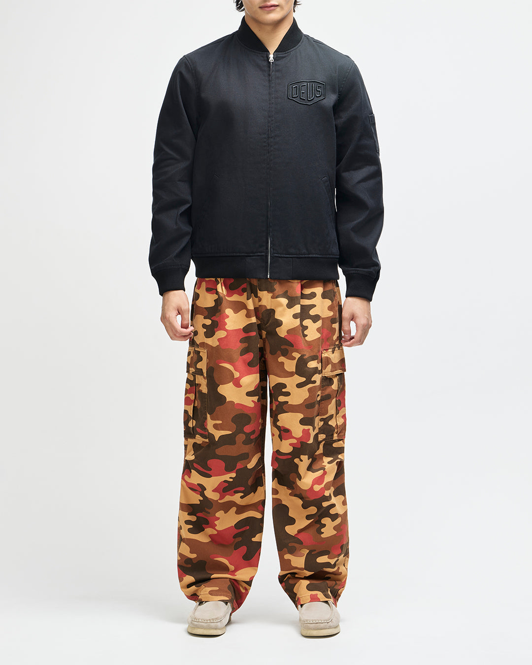 Bomber DEUS EX MACHINA Ryder Work Black foto oficial 5