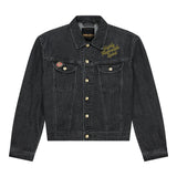 Chaqueta DEUS EX MACHINA Unchained Trucker Washed Black - vista oficial 3