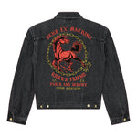 Chaqueta DEUS EX MACHINA Unchained Trucker Washed Black - vista oficial 4