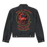 Chaqueta DEUS EX MACHINA Unchained Trucker Washed Black - vista oficial 4