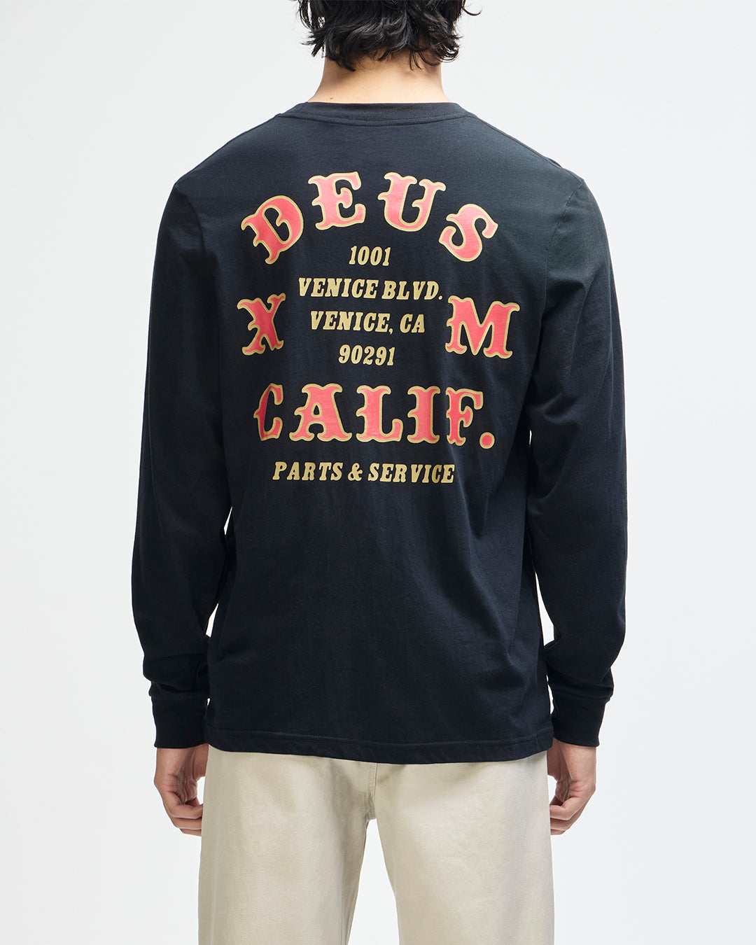 Camiseta DEUS EX MACHINA Quick Strike Manga Larga Black foto oficial 2