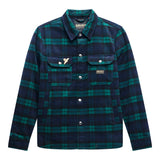 Camisa DEUS EX MACHINA Maxwell Check Green Check - vista oficial 3