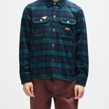 Camisa DEUS EX MACHINA Maxwell Check Green Check - vista oficial 1