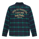 Camisa DEUS EX MACHINA Maxwell Check Green Check - vista oficial 4