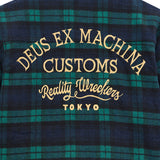 Camisa DEUS EX MACHINA Maxwell Check Green Check - vista oficial 9