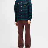 Camisa DEUS EX MACHINA Maxwell Check Green Check - vista oficial 11