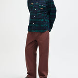 Camisa DEUS EX MACHINA Maxwell Check Green Check - vista oficial 10