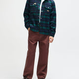 Camisa DEUS EX MACHINA Maxwell Check Green Check - vista oficial 6