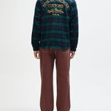 Camisa DEUS EX MACHINA Maxwell Check Green Check - vista oficial 7