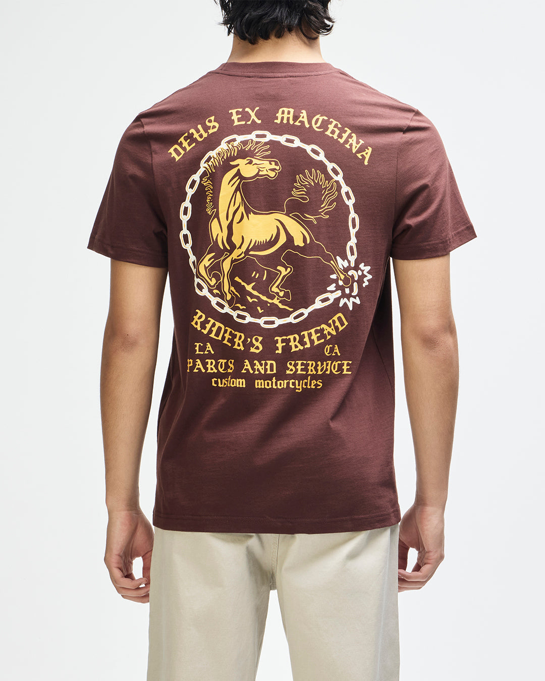 Camiseta DEUS Unchained Brown - imagen 2