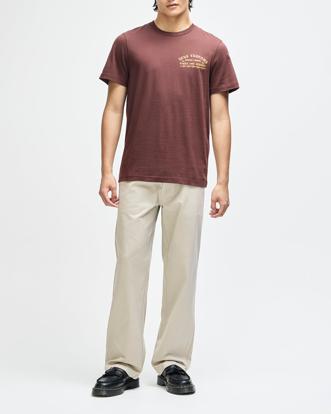 Camiseta DEUS Unchained Brown - imagen 5