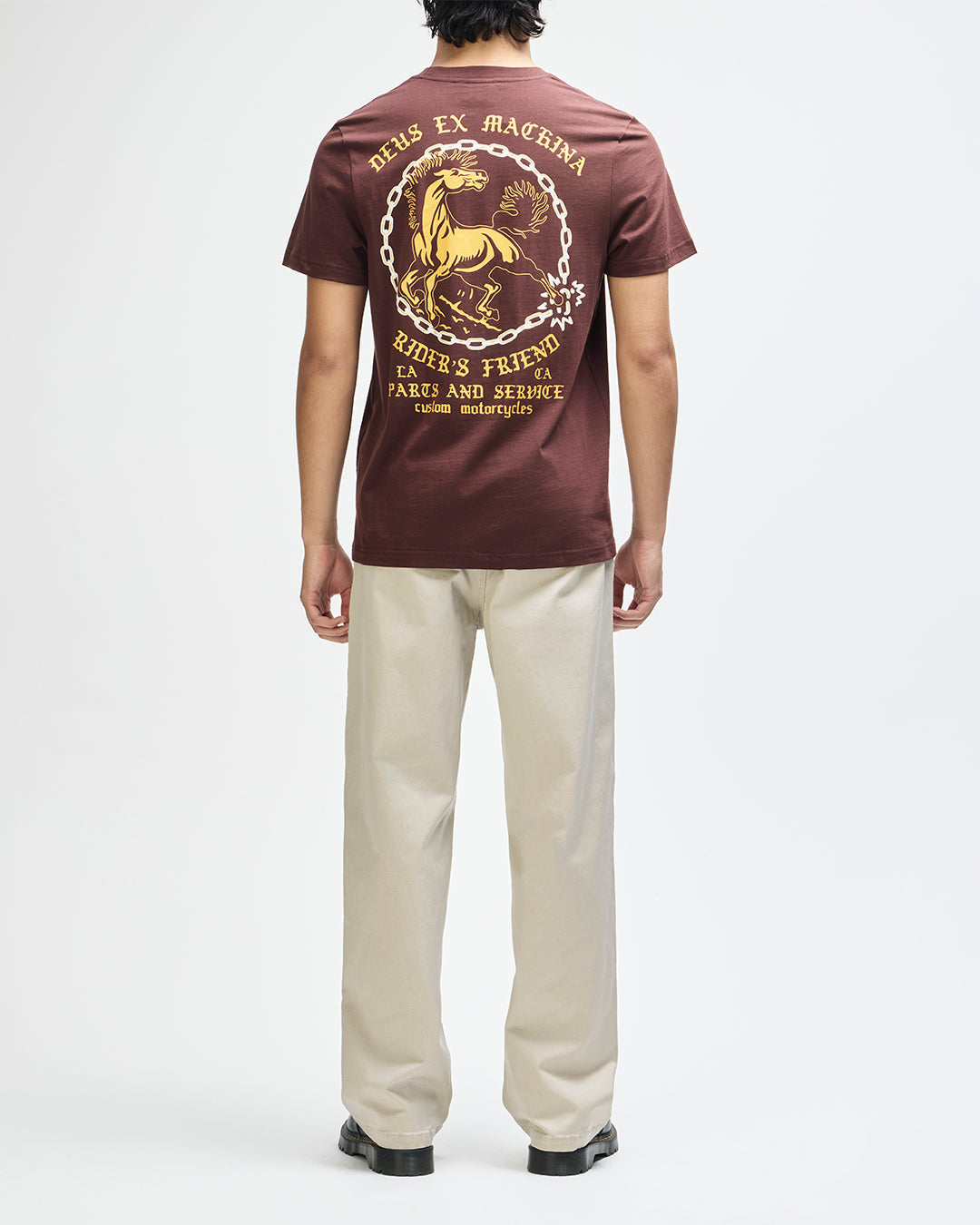 Camiseta DEUS Unchained Brown - imagen 6