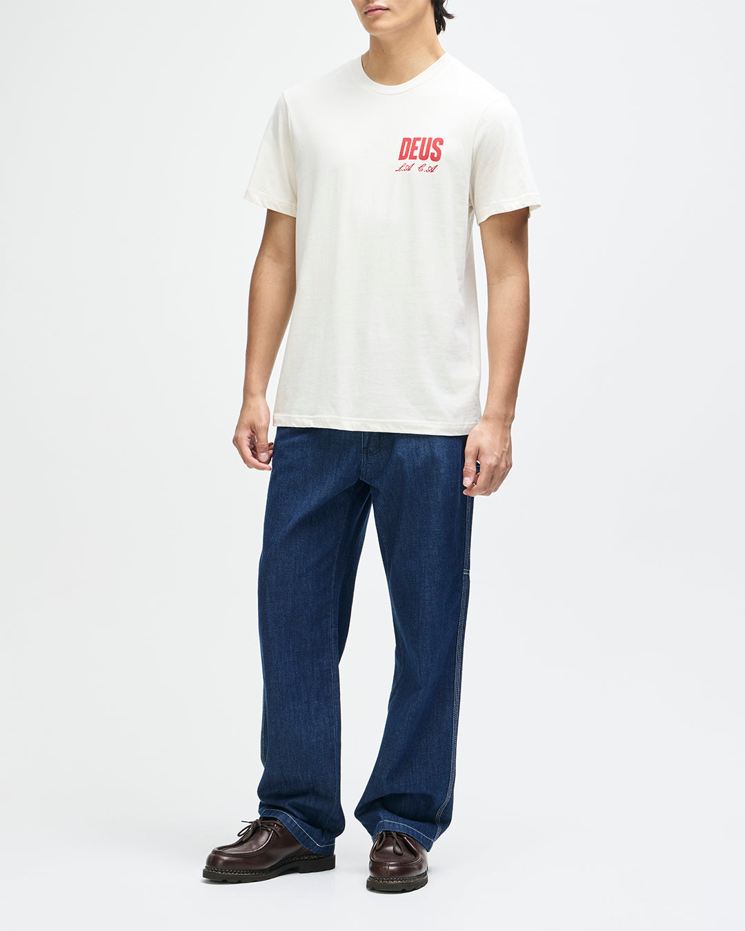 Camiseta DEUS Cutaway Vintage White - imagen 5