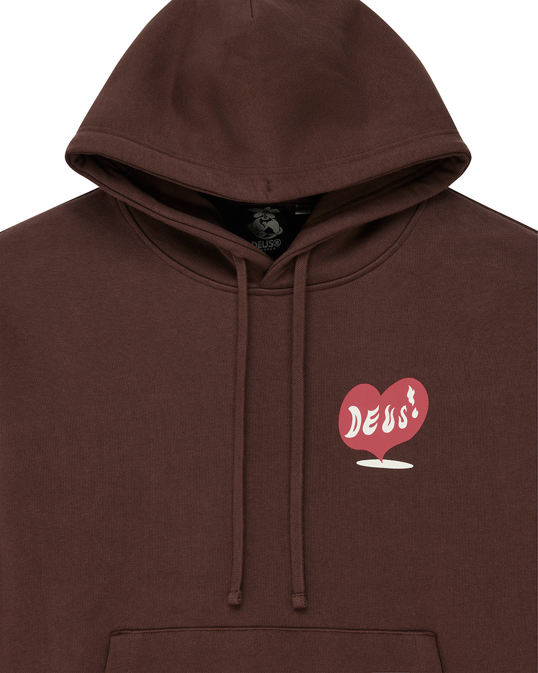 Sudadera DEUS Deep Cut Downtown Brown - imagen 3