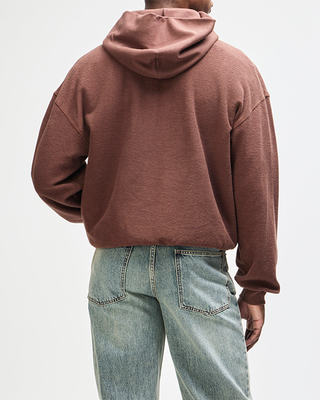 Sudadera DEUS Unfinished Downtown Brown - imagen 2