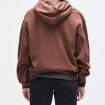 Sudadera DEUS Unfinished Downtown Brown - imagen 4