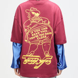 Camiseta DEUS Bloomers Biking Red - imagen 4