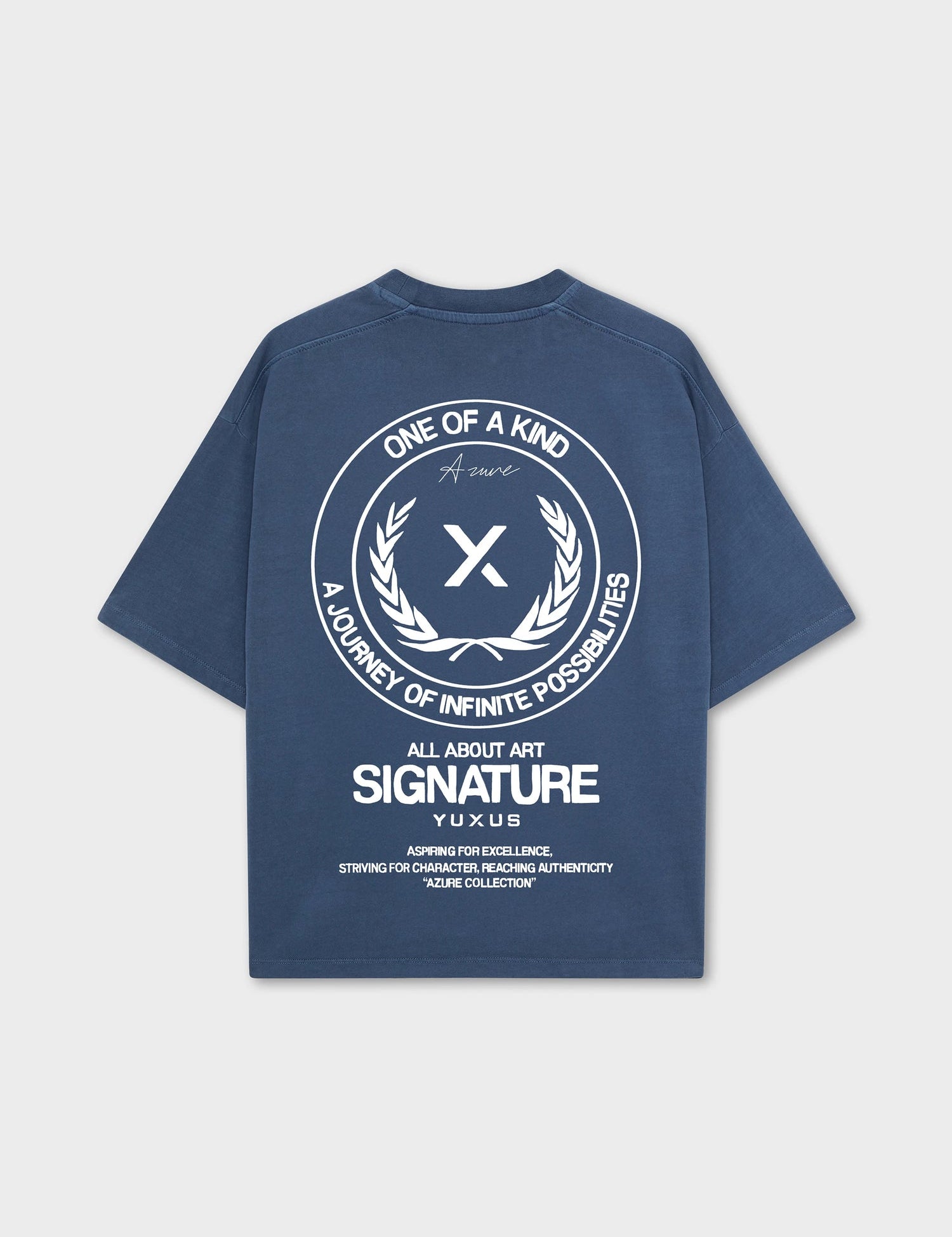 Camiseta YUXUS Deepsea "Azure"