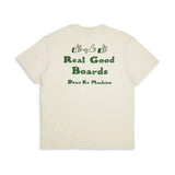 DEUS EX MACHINA Real Good Dirty White T-shirt
