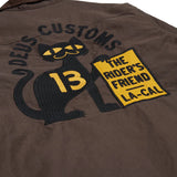 DEUS EX MACHINA Super Stitious Braune Jacke