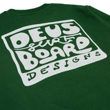 DEUS EX MACHINA Nice To See You Crew Hillside Green Sweatshirt