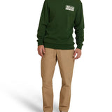 DEUS EX MACHINA Nice To See You Crew Hillside Green Sweatshirt