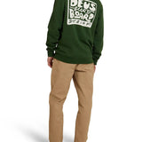 DEUS EX MACHINA Nice To See You Crew Hillside Green Sweatshirt