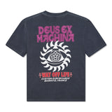 Camiseta DEUS EX MACHINA Crank Anthracite