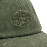 Gorra DEUS EX MACHINA Shield Garment Dyed Dad Cypress Green