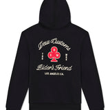 Sudadera DEUS EX MACHINA Basto Zip Black