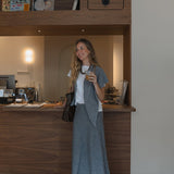 Falda ESE O ESE Rice Black & White