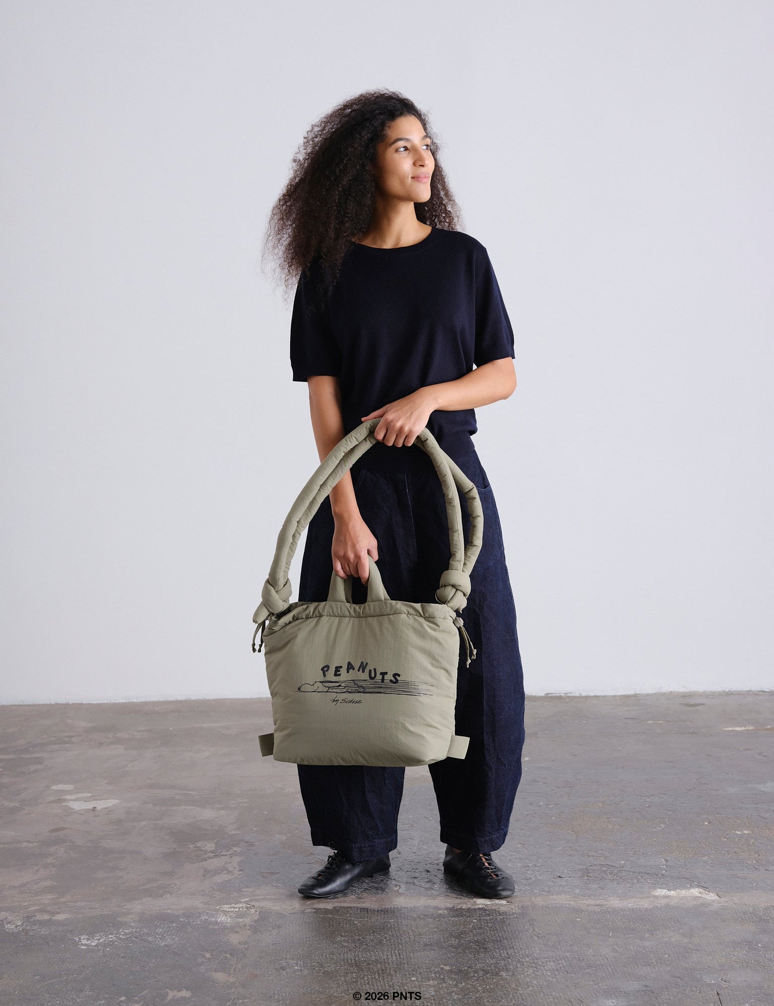 Bolso Mochila ÖLEND Ona Soft Bag Sage Peanuts