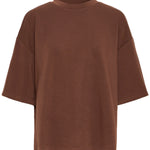 Camiseta ICHI Ihnaida Chicory Coffee - ECRU
