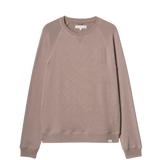 Sudadera MERZ B SCHWANEN Relaxed Lightweight EasyCrew Faded Grain