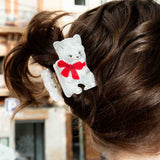 Pinza para el Pelo EAT MY SOCKS Vintage Cat