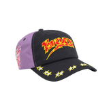 TWO JEYS Purple Embroidered Cap