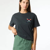 Camiseta BLUE BANANA de Mujer Classic Anthracite