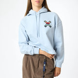 Sudadera BLUE BANANA de Mujer con capucha Classic Ice Blue